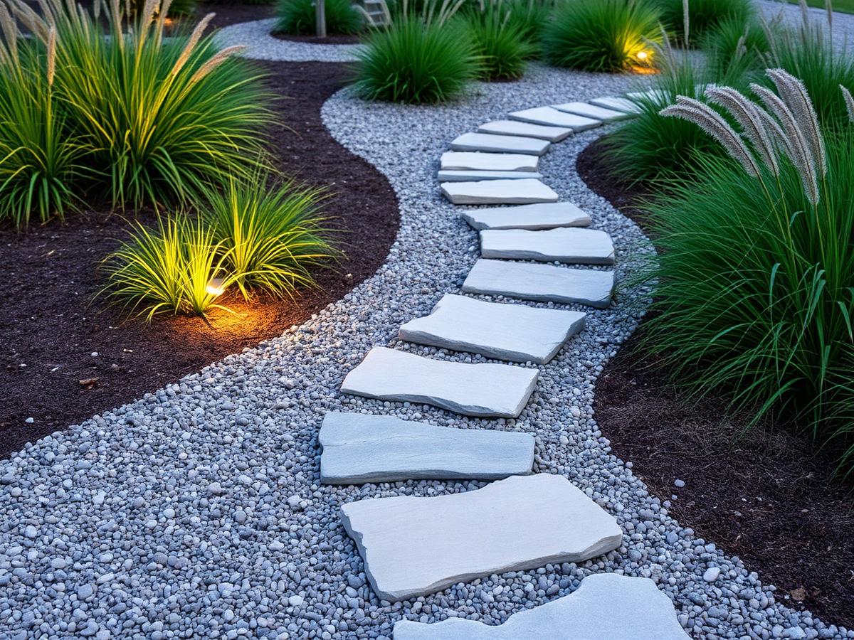 Stepping-Stone Garden Path